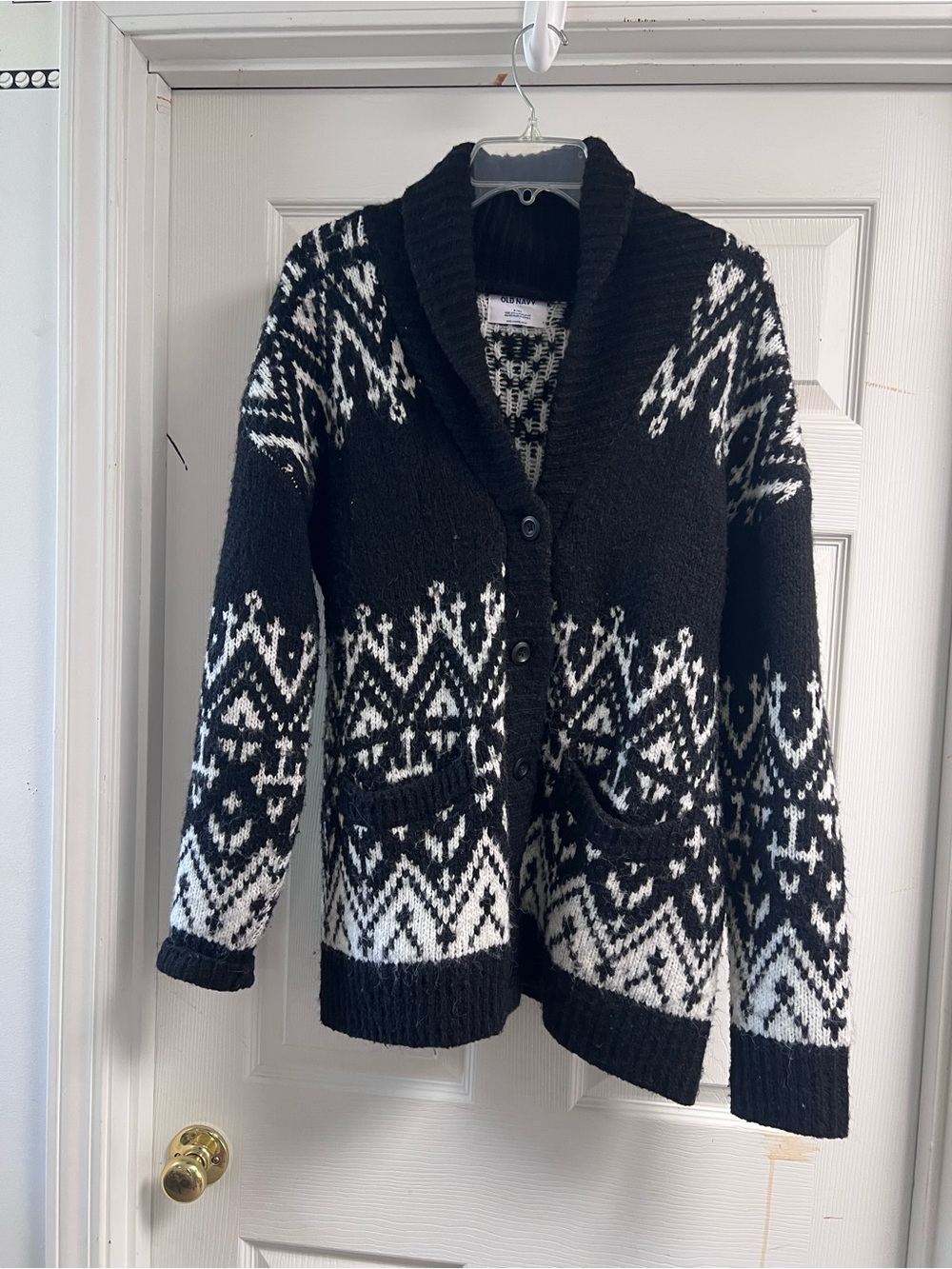 NWOT Old Navy Shawl Collar Cardigan. Med Tall
